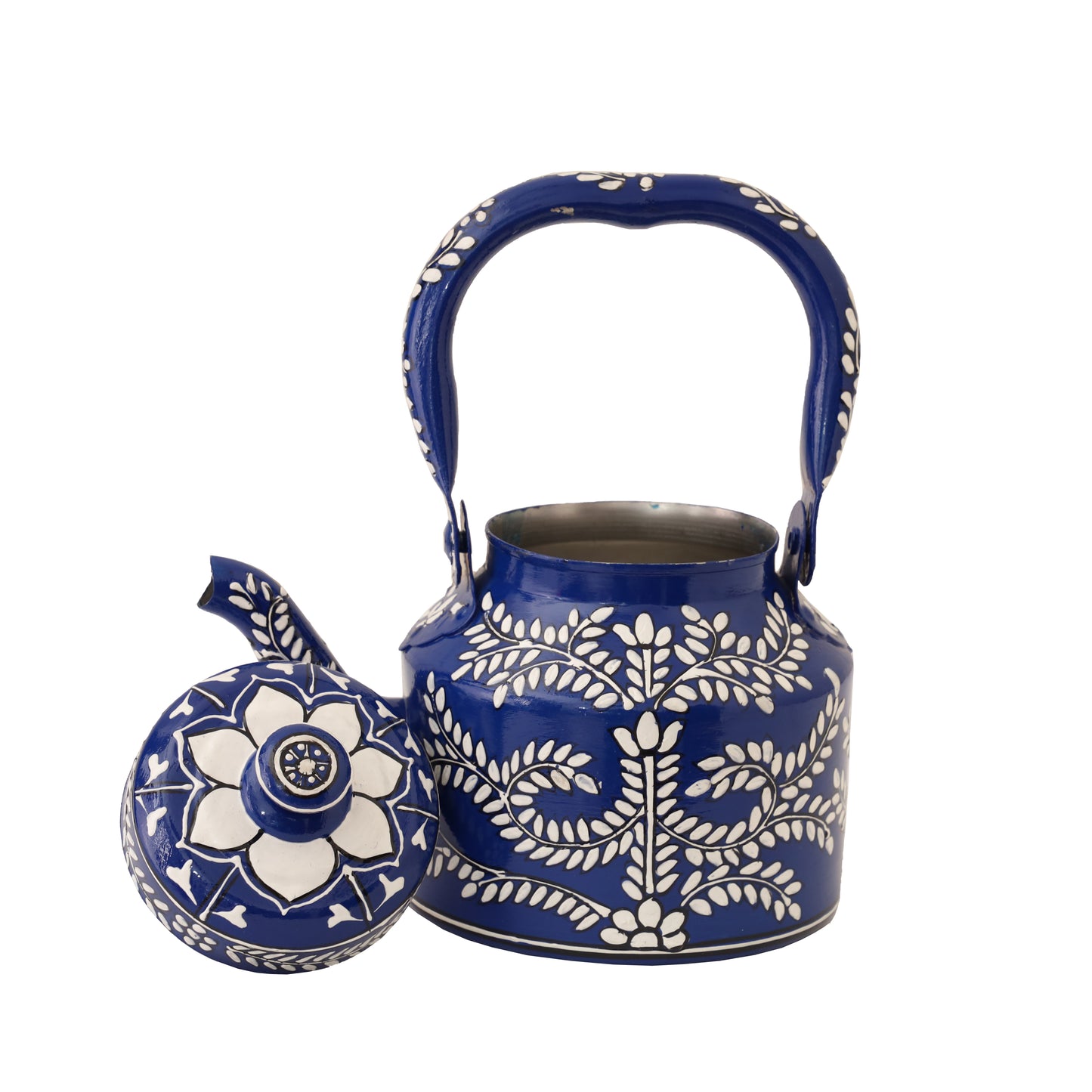 Hand Painted Steel Tea Kettle for Serving Tea and Best gift to your Family.