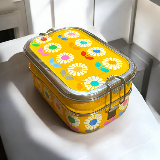 Double Decker Bento Box For kids, Office Lunch Tiffin, Perfect for Return Gifting and Back to School Gift to your Kids