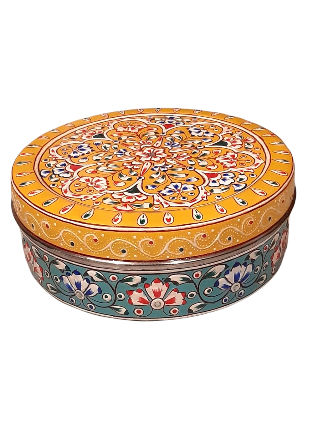Hand Painted Stainless Steel Spices Box for your Kitchenware and Best Gift fo your Mother