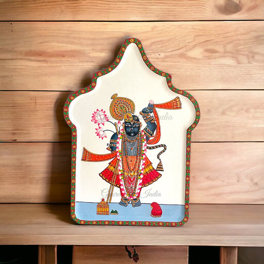 Shrinathji Wall Mounted Plate and Best Gift for Housewarming Gift and a beautiful Return Gift