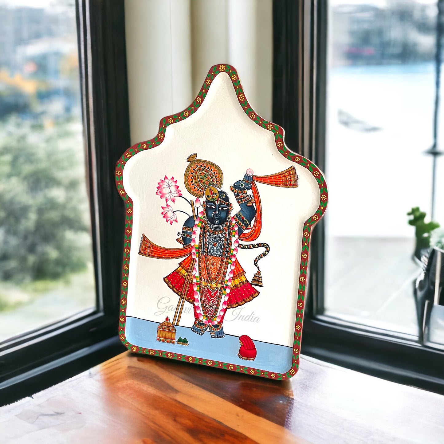 Shrinathji Wall Mounted Plate and Best Gift for Housewarming Gift and a beautiful Return Gift