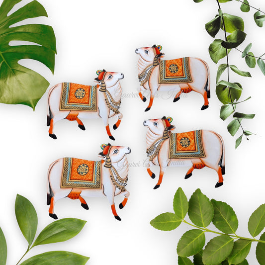 Pichwai Cow Wall Decor Cut Outs For Home Decor and Religious place or Best Gift For Return Favor