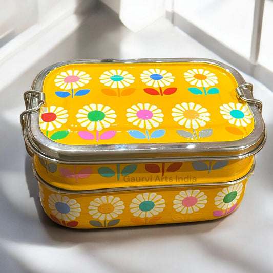 Double Decker Bento Box For kids, Office Lunch Tiffin, Perfect for Return Gifting and Back to School Gift to your Kids